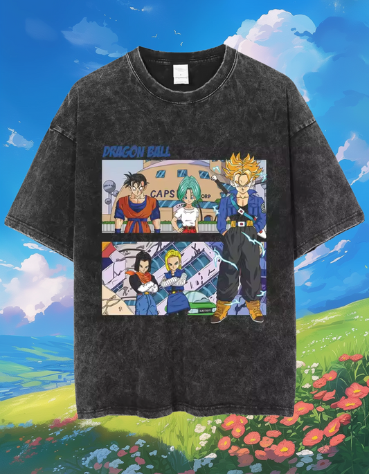 [DBZ] "Comic Strip" Vintage T-Shirt