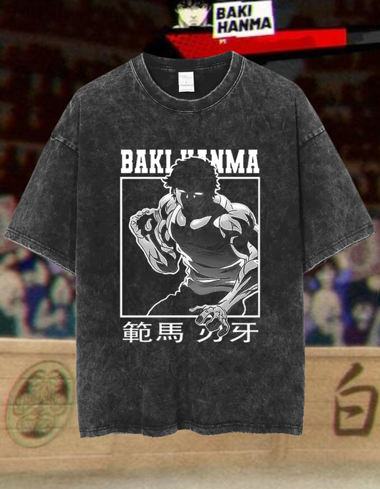 [BAKI] "Baki V2" Vintage T-shirt