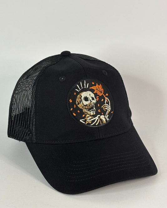 Frenemy Fits | Premium Trucker | Autumn Skull Cap