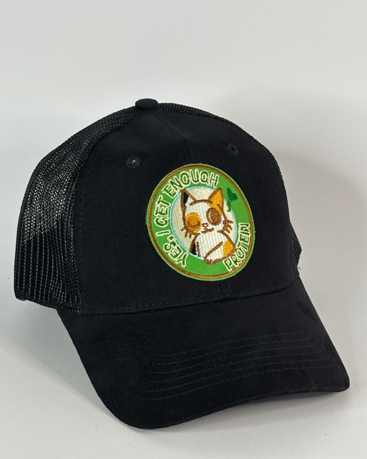 Frenemy Fits | Premium Trucker | Protein Cat Cap