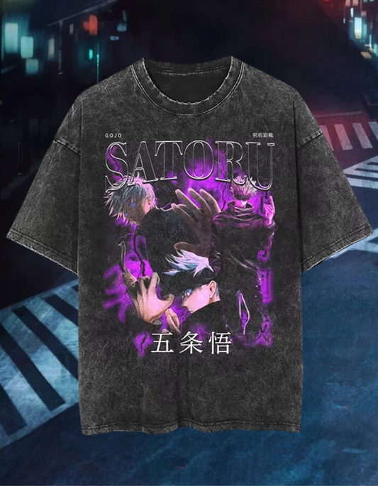 [JK] "Satoru V5" Vintage T-shirt
