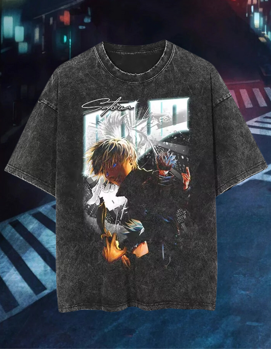 [JK] "Satoru V3" Vintage T-shirt