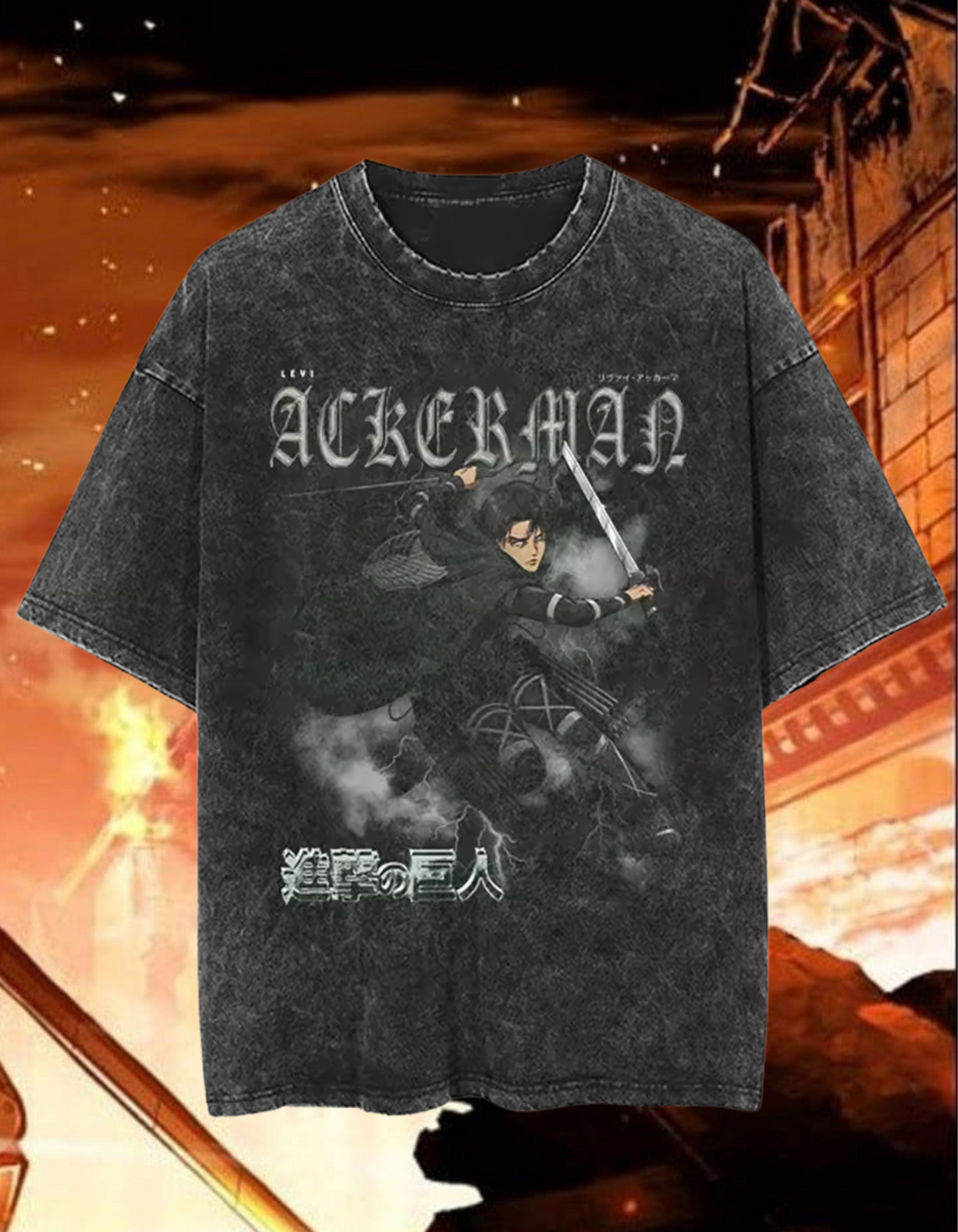 [AOT] "Ackerman V2" Vintage T-shirt