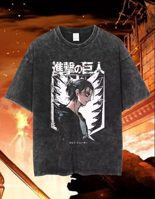 [AOT] "Yeager" Vintage T-shirt