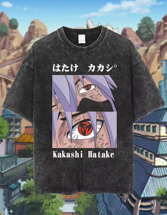 [NRTO] "Kakashi V2" Vintage Oversized T-shirt