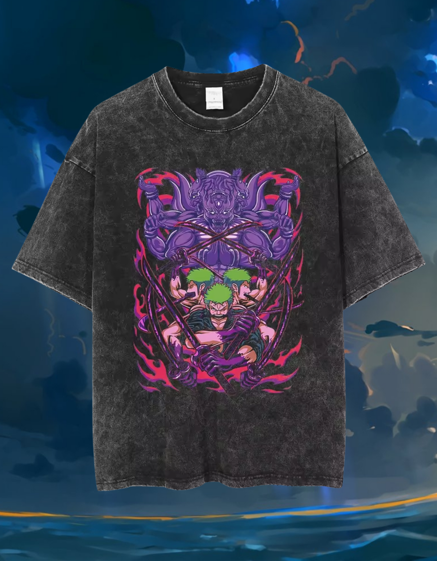 [OP] "Zoro V4" Vintage T-shirt