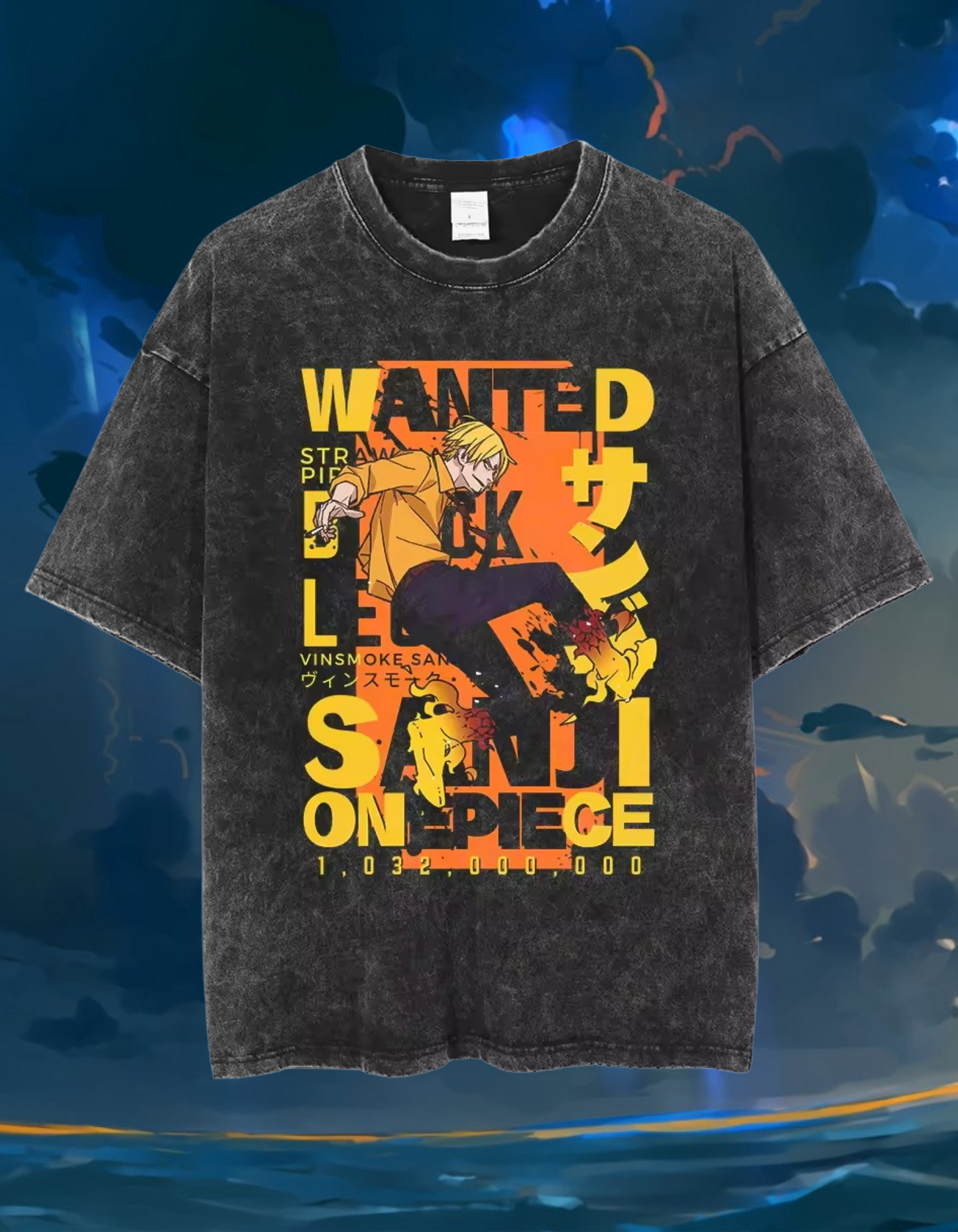 [OP] "Sanji V2" Vintage T-shirt