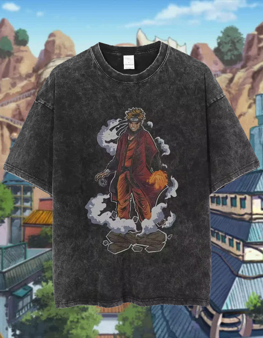 [NRTO] "Naruto" Vintage Oversized T-shirt