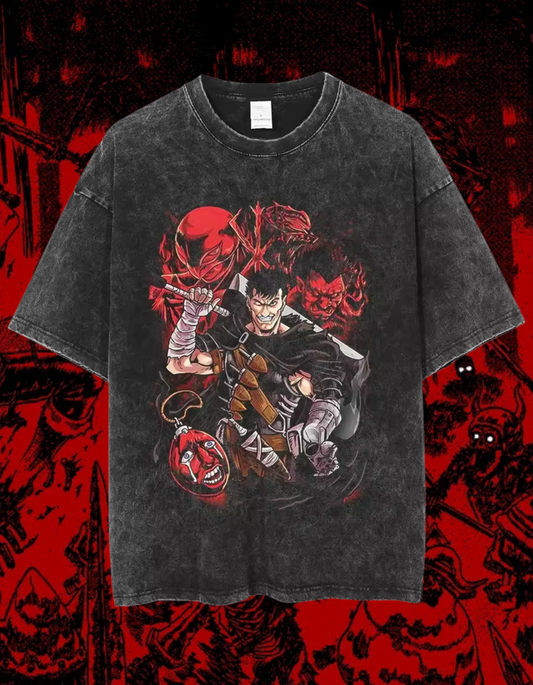 [BSRK] "Guts V5" Vintage T-shirt