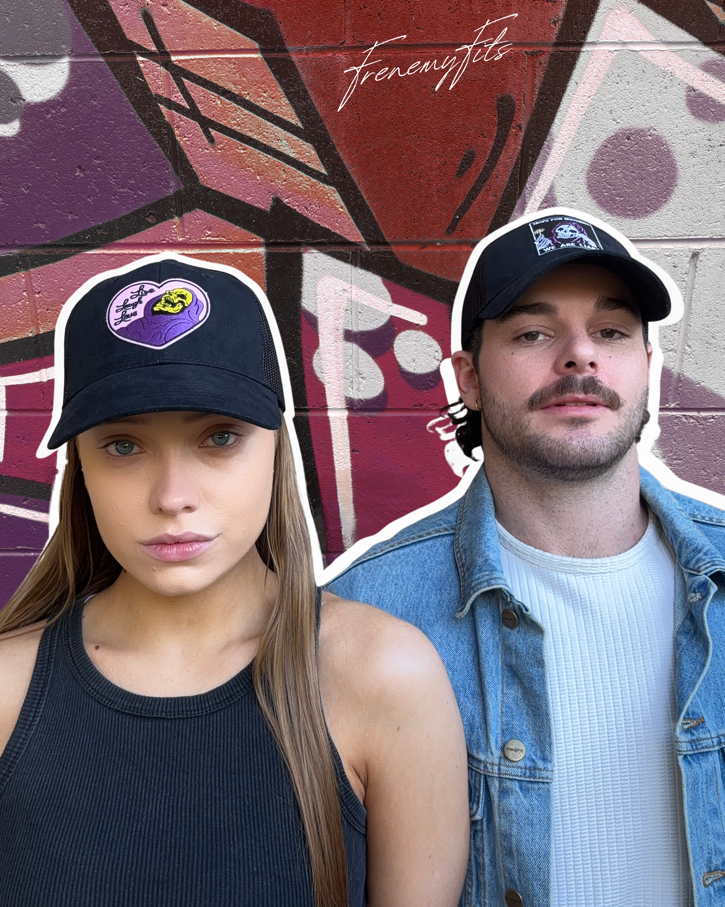 Frenemy Fits patch hats